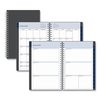 Blue Sky Passages Weekly/Monthly Wirebound Planner, 8 x 5, Charcoal, 2020 100010